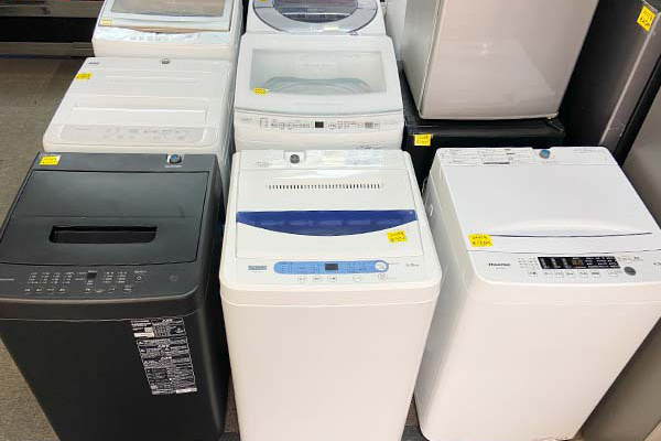 万能屋 ブラックも入荷 各メーカー洗濯機